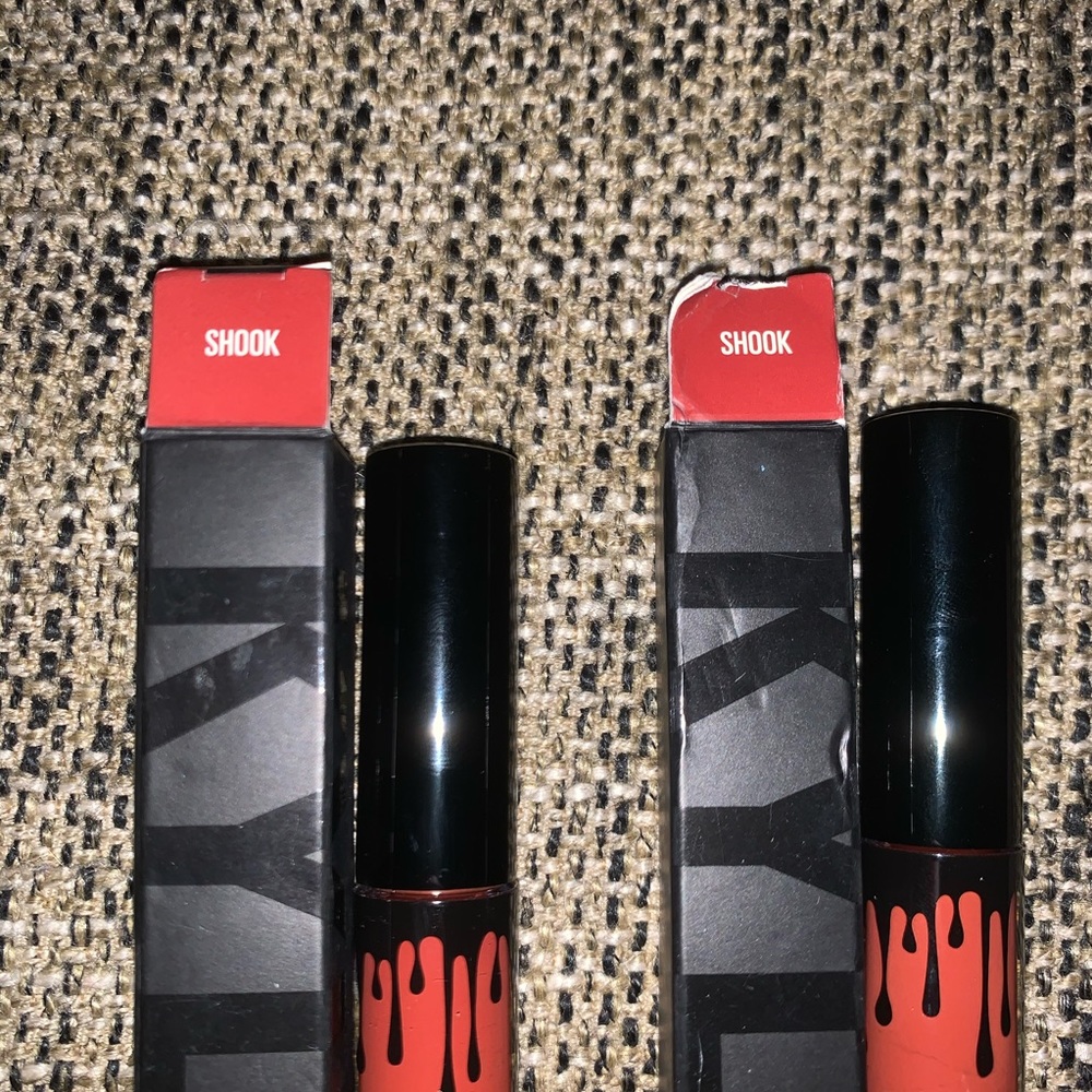 2 pack lot Kylie velvet liquid lipsticks - Picture 3 of 3